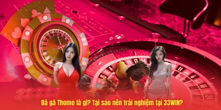 Đá gà Thomo 33WIN – Sôi động từng phút giây 2 Đá gà Thomo là gì? Tại sao nên trải nghiệm tại 33WIN?
