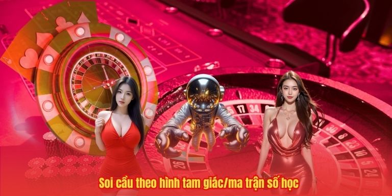 Soi cầu theo hình tam giác/ma trận số học